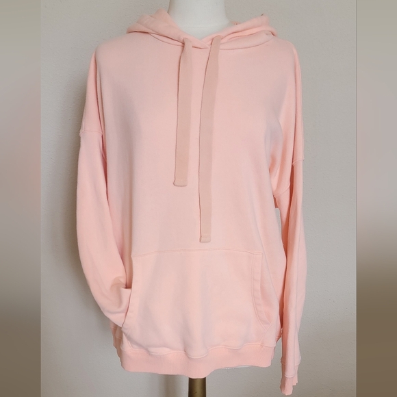 AMERICAN EAGLE PEACH PULLOVER HOODIE (sz lg) - Picture 1 of 3